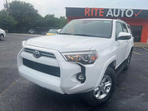 2022 Toyota 4Runner for sale at Rite Auto in Arlington TX