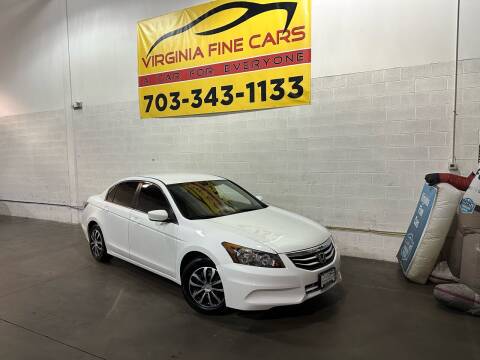 2011 Honda Accord for sale at Virginia Fine Cars in Chantilly VA