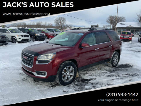 2016 GMC Acadia for sale at JACK'S AUTO SALES in Traverse City MI