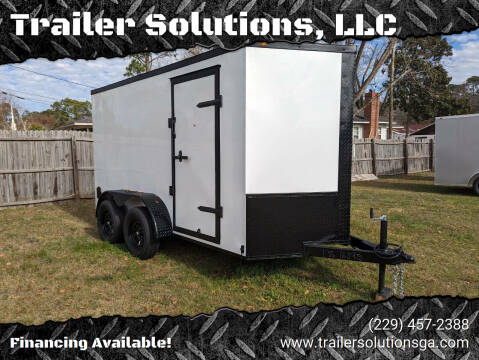 2025 6x12 Tandem Axle 6x12 Enclosed Cargo Trailer for sale at Trailer Solutions, LLC in Fitzgerald GA