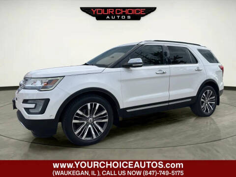 2017 Ford Explorer Platinum