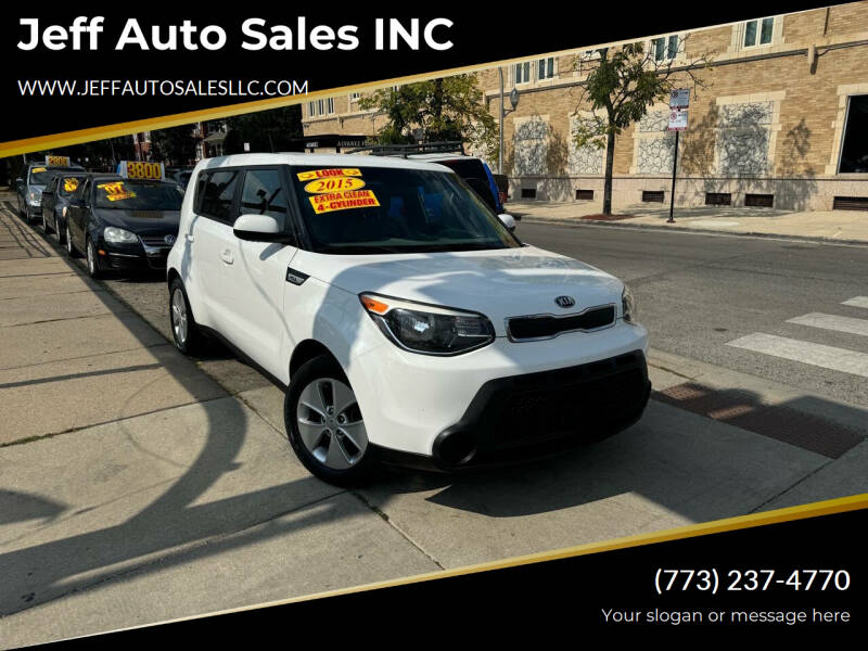 2015 Kia Soul for sale at Jeff Auto Sales INC in Chicago IL