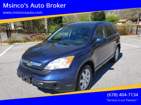 2009 Honda CR-V for sale at Msinco's Auto Broker in Snellville GA