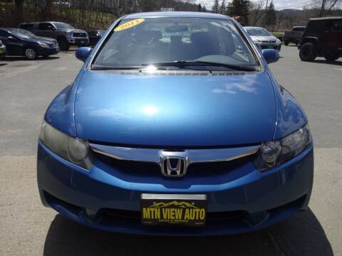 2011 Honda Civic for sale at MOUNTAIN VIEW AUTO in Lyndonville VT