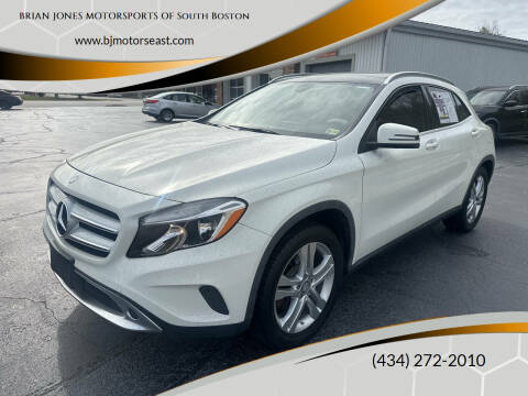 2015 Mercedes-Benz GLA for sale at BRIAN JONES MOTORSPORTS OF South Boston in South Boston VA