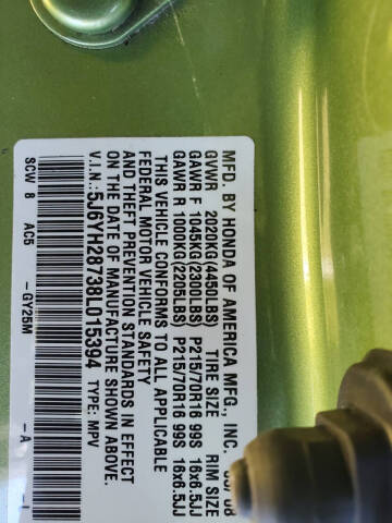 2008 Honda Element EX