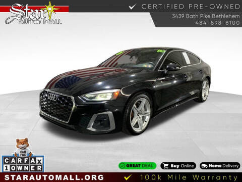 2021 Audi A5 Sportback for sale at STAR AUTO MALL 512 in Bethlehem PA