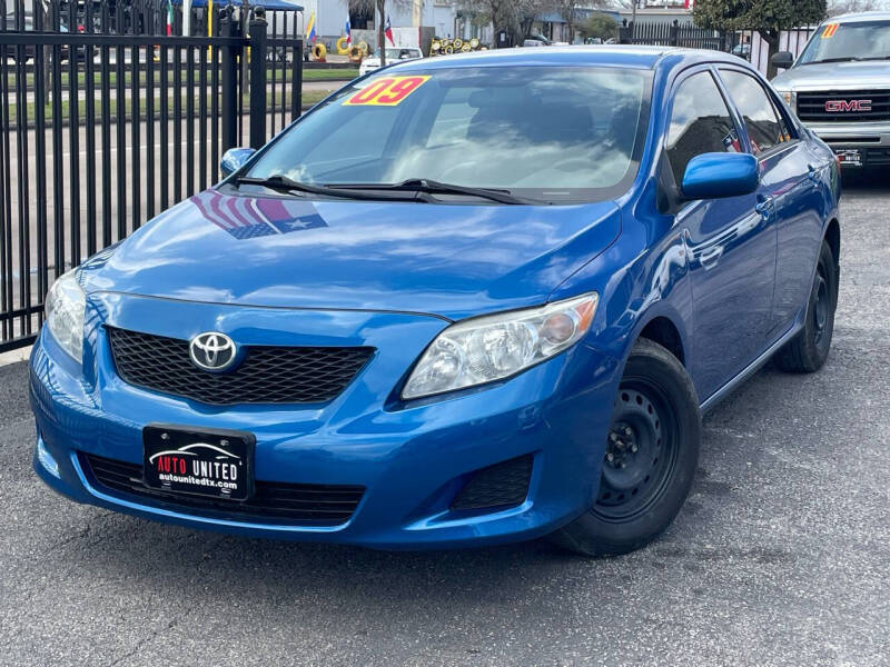 2009 Toyota Corolla for sale at Auto United in Houston TX