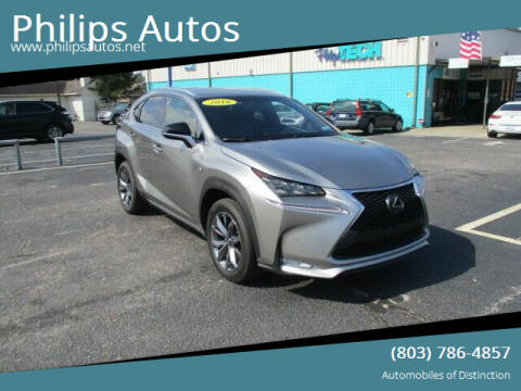 2016 Lexus NX 200t for sale at Philips Autos in Columbia SC