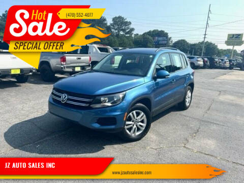 2017 Volkswagen Tiguan for sale at JZ AUTO SALES INC in Marietta GA