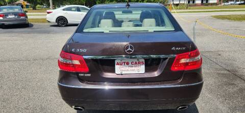 2012 Mercedes-Benz E-Class for sale at Auto Cars in Murrells Inlet SC