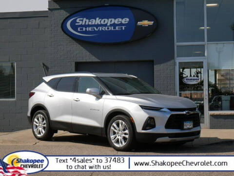 2021 Chevrolet Blazer for sale at SHAKOPEE CHEVROLET in Shakopee MN