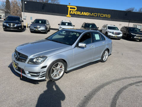2012 Mercedes-Benz C-Class for sale at PAPERLAND MOTORS in Green Bay WI