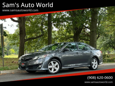 2013 Toyota Camry for sale at Sam's Auto World in Roselle NJ