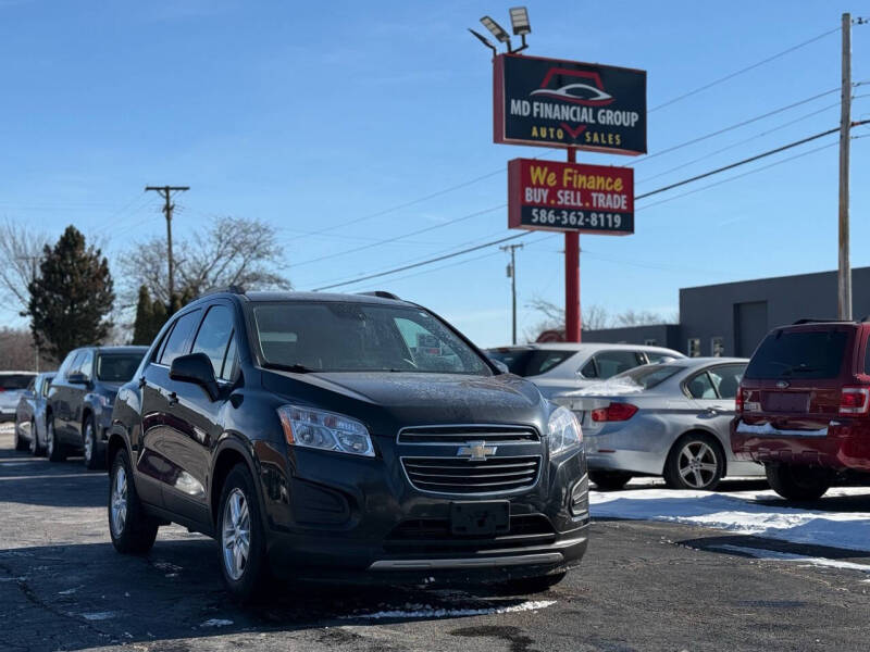 2016 Chevrolet Trax for sale at MD Financial Group LLC in Warren MI