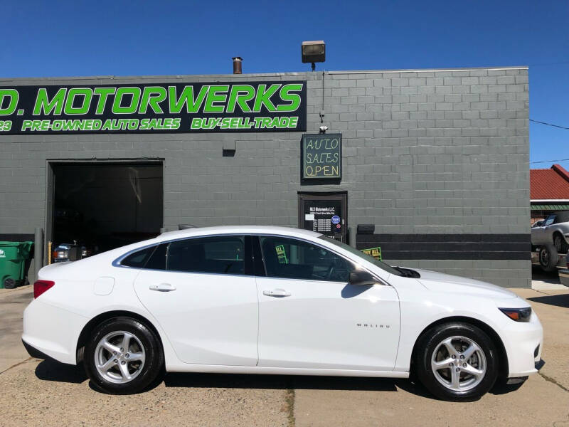 2017 Chevrolet Malibu for sale at MLD Motorwerks Pre-Owned Auto Sales - MLD Motorwerks, LLC in Eastpointe MI