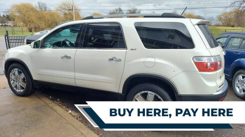 2010 GMC Acadia for sale at SUMMIT AUTO SITE LLC in Akron OH