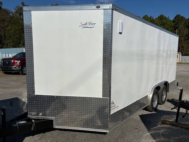 2025 South River Cargo 8.5x16 Enclosed Cargo Trailer for sale at Cross Resurrection Golf Carts and Trailers in Rincon, GA