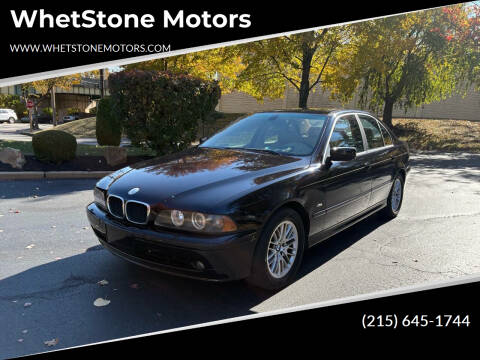 2003 BMW 5 Series for sale at WhetStone Motors in Bensalem PA