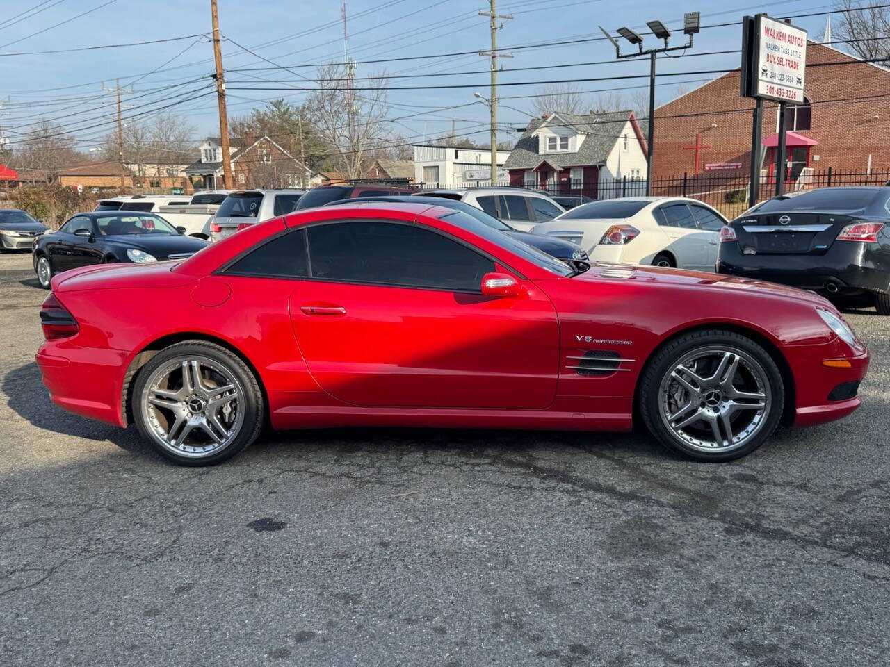 2004 Mercedes-Benz SL-Class for sale at Walkem Autos in District Heights, MD