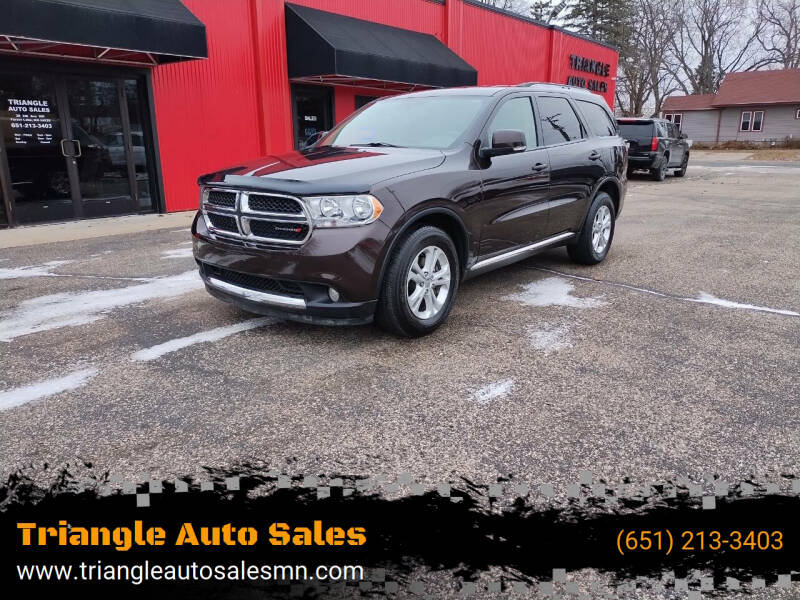 2012 Dodge Durango for sale at Triangle Auto Sales in Forest Lake MN