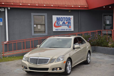 2010 Mercedes-Benz E-Class for sale at Motor Car Concepts II - Kirkman Location in Orlando FL