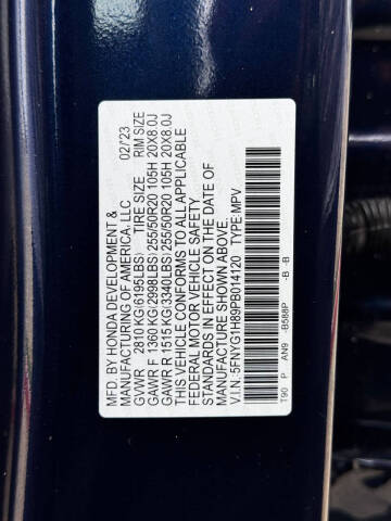 2023 Honda Pilot Elite