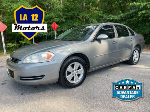 2008 Chevrolet Impala for sale at LA 12 Motors in Durham NC