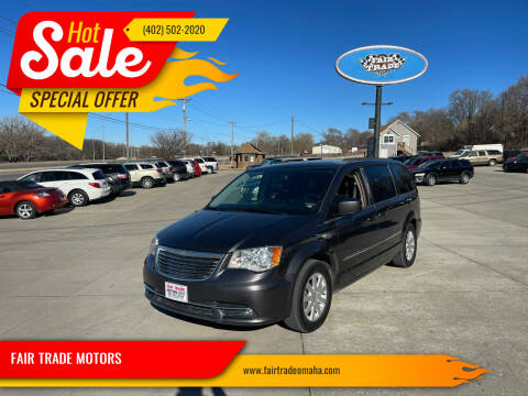 2016 Chrysler Town and Country for sale at FAIR TRADE MOTORS in Bellevue NE