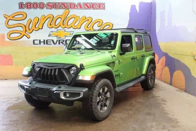Used 2018 Jeep All-New Wrangler Unlimited Sahara with VIN 1C4HJXEN9JW292114 for sale in Grand Ledge, MI