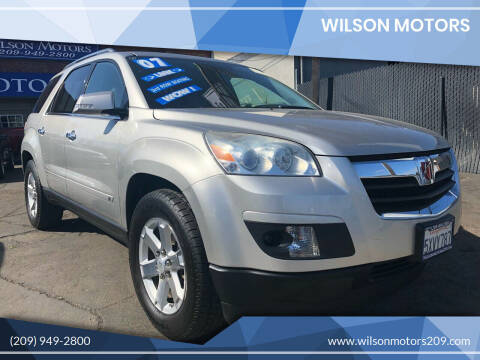 2007 Saturn Outlook for sale at WILSON MOTORS in Stockton CA
