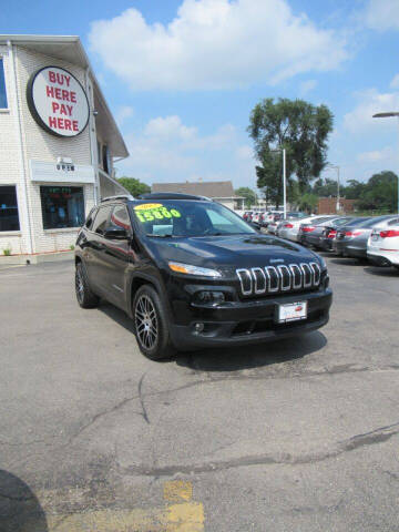 2017 Jeep Cherokee for sale at Auto Land Inc in Crest Hill IL