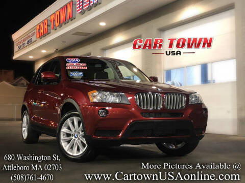 2014 BMW X3 for sale at Car Town USA in Attleboro MA