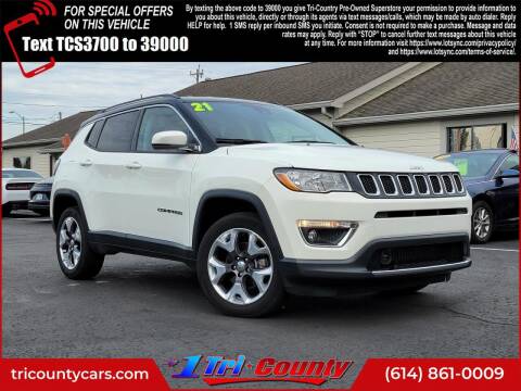 2021 Jeep Compass for sale at Tri-County Pre-Owned Superstore in Reynoldsburg OH