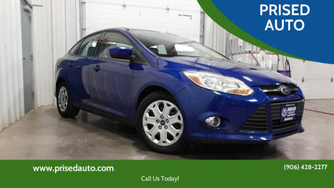 2012 Ford Focus for sale at PRISED AUTO in Gladstone MI