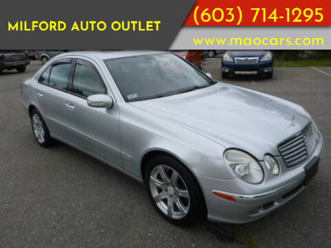 Mercedes Benz E Class For Sale In Milford Nh Milford Auto Outlet