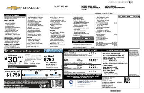 2025 Chevrolet Trax LT