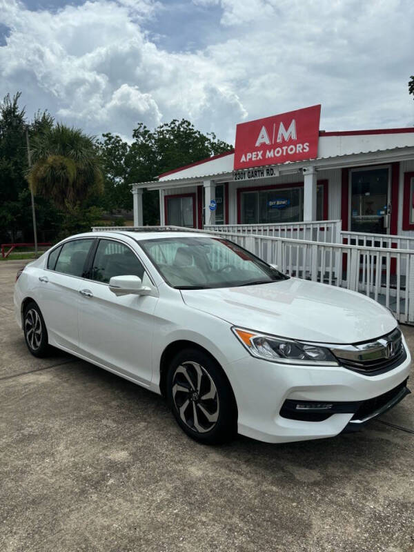 2016 Honda Accord for sale at Apex Motors in Baytown TX