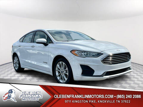 2019 Ford Fusion Hybrid for sale at Ole Ben Franklin Motors KNOXVILLE - Clinton Highway in Knoxville TN