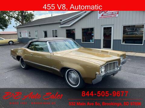 1969 Oldsmobile Delta Eighty-Eight for sale at B & B Auto Sales in Brookings SD