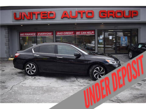 2016 Honda Accord for sale at United Auto Group in Putnam CT
