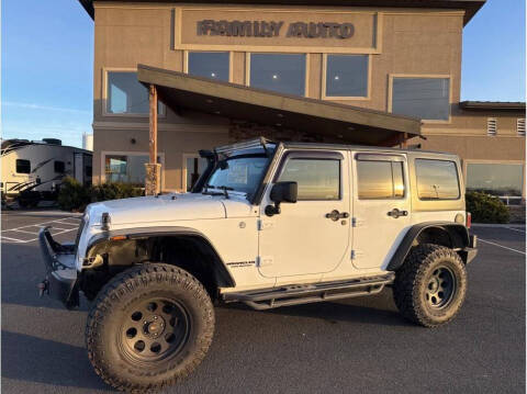 2012 Jeep Wrangler Unlimited for sale at Moses Lake Family Auto Center in Moses Lake WA