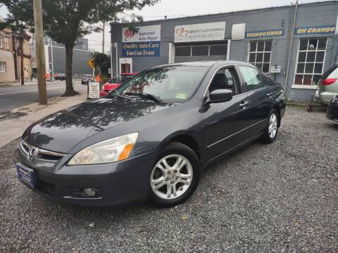 2007 Honda Accord for sale at Nerger's Auto Express in Bound Brook NJ