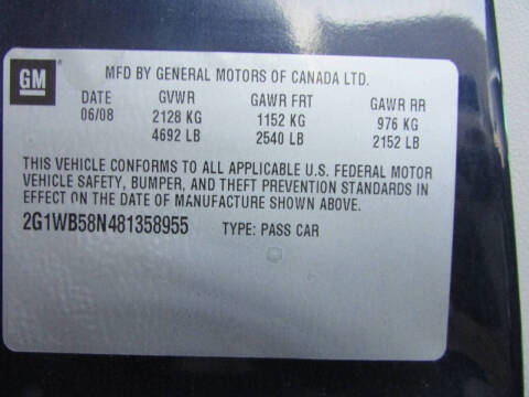 2008 Chevrolet Impala LS