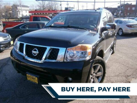 2011 Nissan Armada for sale at WESTSIDE AUTOMART INC in Cleveland OH