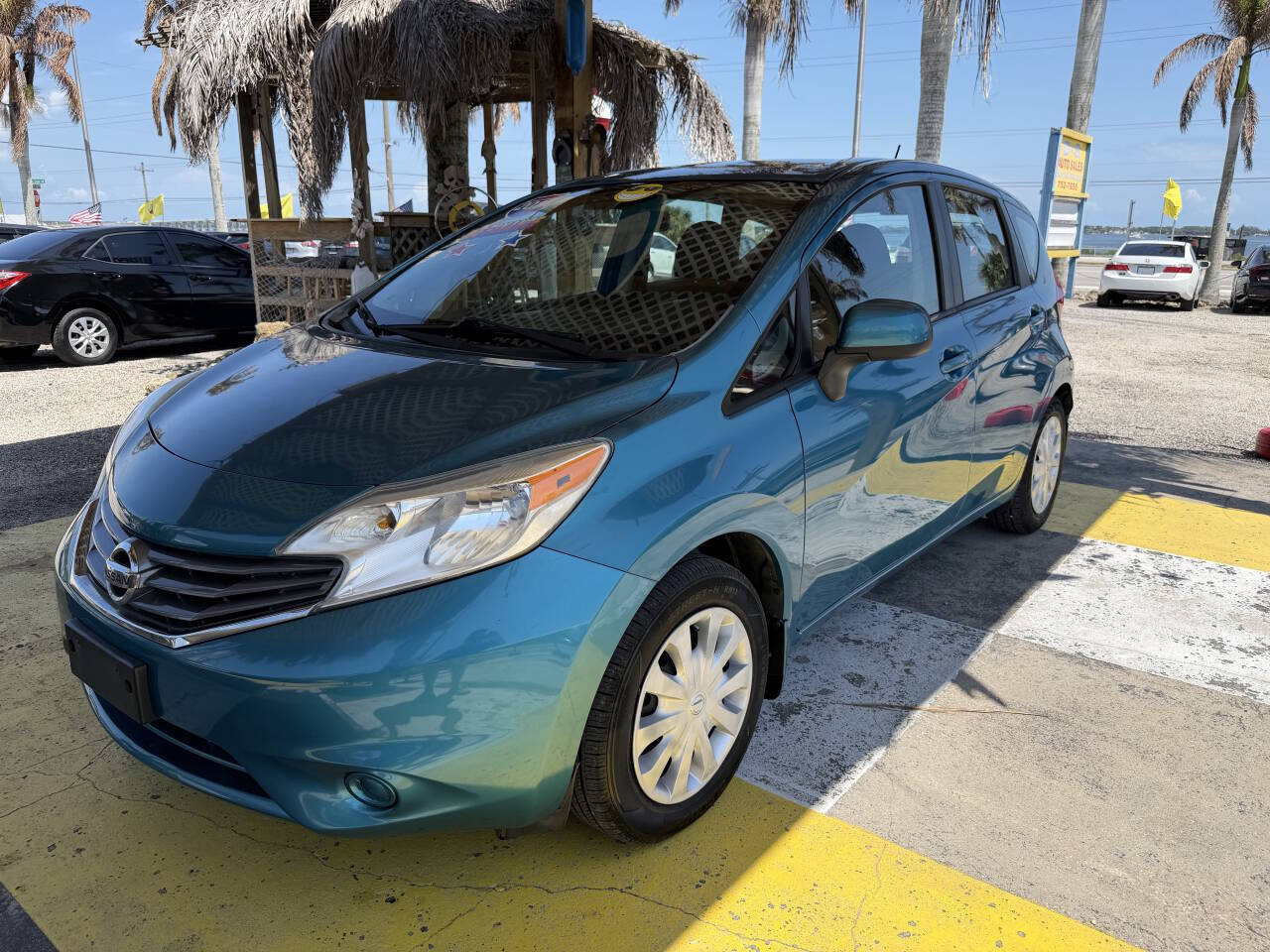 Blue 2014 Nissan Versa Note SV SV 4dr Hatchback 1