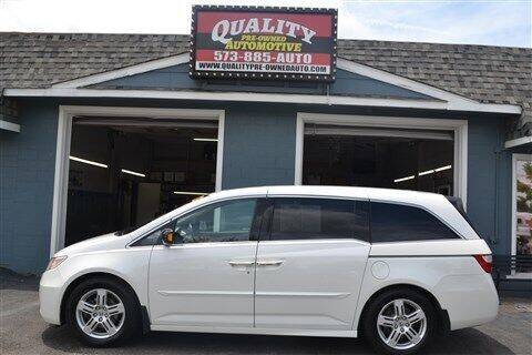 2012 Honda Odyssey for sale at Quality Pre-Owned Automotive in Cuba MO
