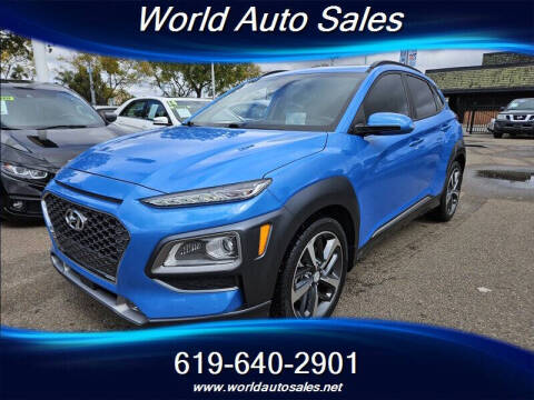2021 Hyundai Kona for sale at WORLD AUTO SALES in San Diego CA