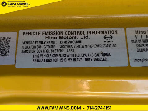 2020 Hino 268A
