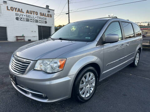 2013 Chrysler Town and Country for sale at Loyal Auto Sales in Pontiac MI